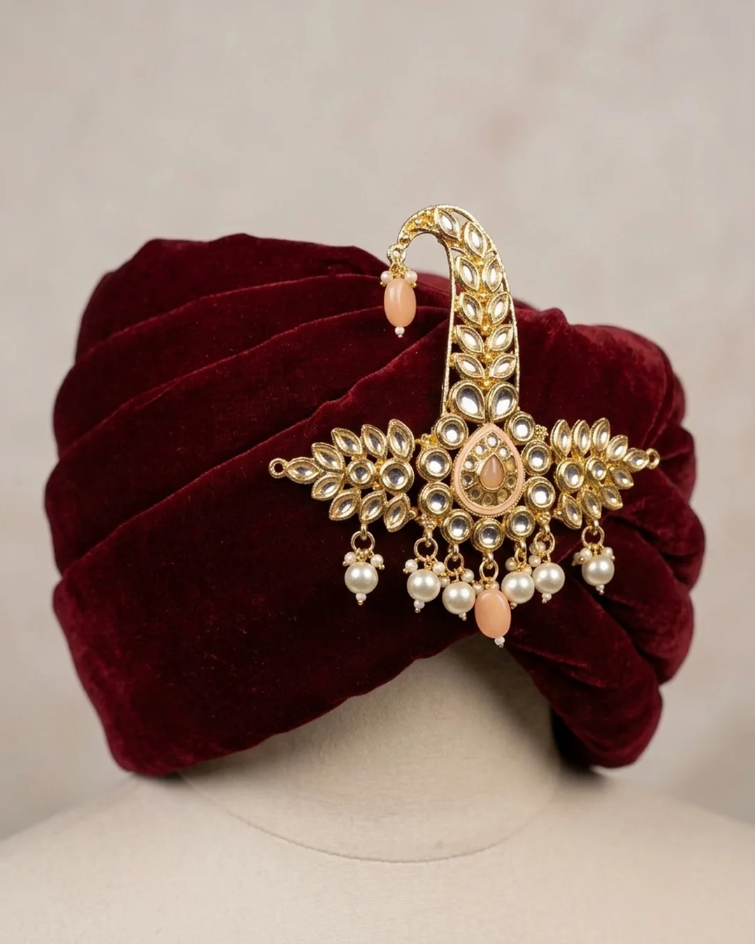Gold Kalgi for Men