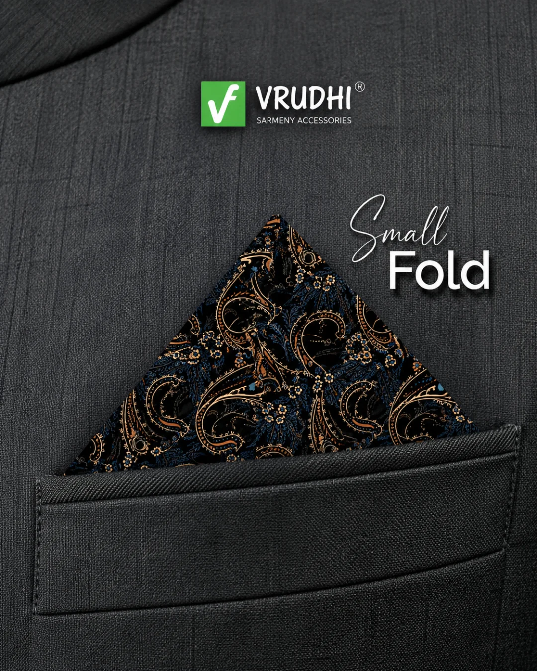 Classic Paisley Men's Pocket Square