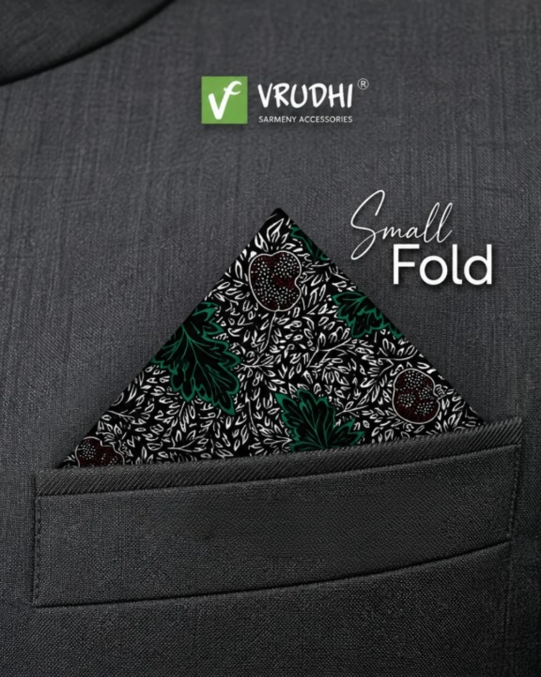 Printed Pocket Square for Men